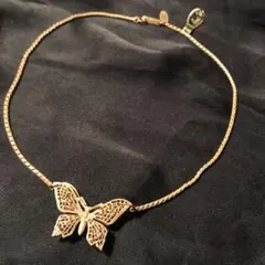 MIRIAM HASKELL ハスケル　バタフライネックレス　紙タグ付き　超美品のサムネイル