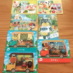 あつまれどうぶつの森　amiiboカード　バースデーカレンダーカード7枚セット