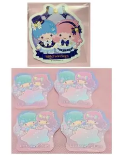 リトルツインスターズ　キキララ　ステッカーセット　twinkle wishes