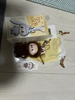 新品正規品 ラブブ ぬいぐるみ イニシャル PIN FOR LOVE L l