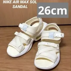 NIKE エア マックス ソル サンダル ココナッツミルクカラー26cmのサムネイル