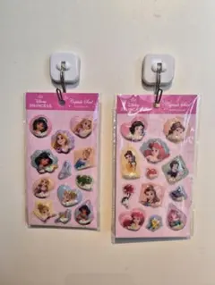 ディズニープリンセス シャカシャカシール 2シートセット