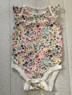 baby GAP 花柄ロンパース 12-18ヶ月