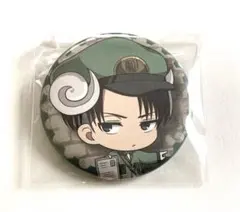 進撃の巨人 リヴァイ 缶バッジ ミニキャラ⑥