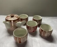 レトロ　急須と茶碗5個セット