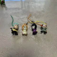 ワンピース ストラップ フィギュア 4点セット
