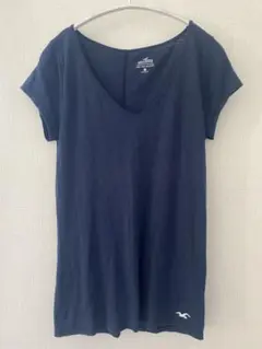 Hollister レディース 半袖Tシャツ ネイビー Mのサムネイル