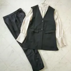 セレモニー ジレ スーツ 3点セット 入園 入学 オフィス Mサイズ