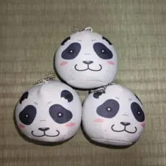 呪術廻戦　おまんじゅうにぎにぎマスコット　パンダ