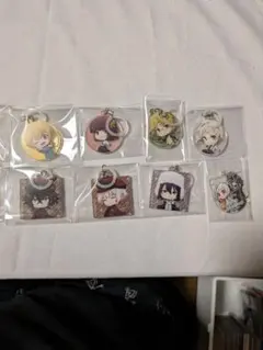 文豪ストレイドッグスキーホルダーセット