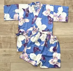 ▲美品 キャサリンコテージ キッズ 甚平 浴衣 ゆかた 130