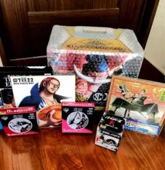 ワンピース一番くじメモリアルログD賞 白ひげフィギュア　未開封品　おまけ5点付き