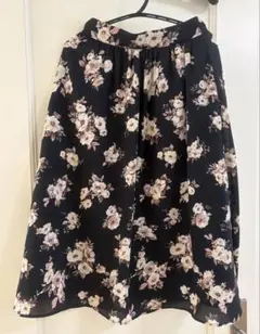 プロポーションボディドレッシング　スカート　花柄　　Sサイズ