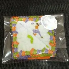 近沢レース ボルダリング オレンジmix タオルハンカチ