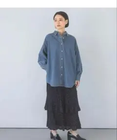 A part by アパートバイ　デニムオーバーシャツのサムネイル