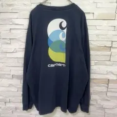 Carhartt カーハート バック大判プリント LOOSE FIT ロンT