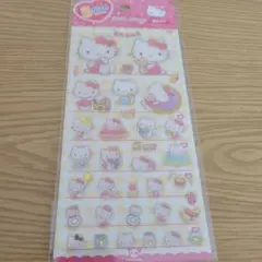 韓国　キティ　ぷっくりシール