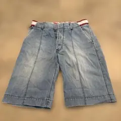 【美品】55DSLデニムハーフパンツ32のサムネイル