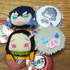 鬼滅の刃 きゃらまる マスコットバッジセット