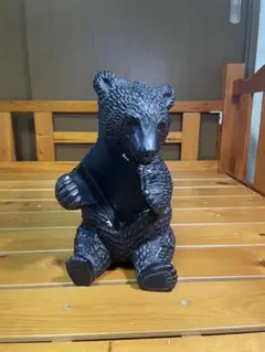 ニッカウヰスキー　熊　抱き熊　置物