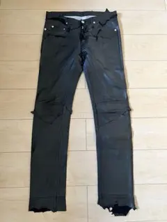 ソロイスト 15AW レザーパンツ rough out jean soloist ソロイスト 15AW レザーパンツ rough out jean soloist Takahiro