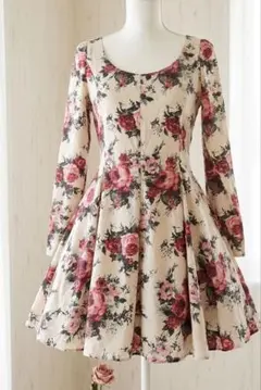 MERCURYDUO フラワープリントワンピース サイズF