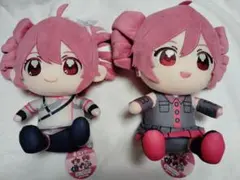 重音テト おすわりぬいぷりけ 2種 くてんこBIGぬいぐるみ 2種 - メルカリ