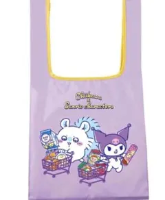 ちいかわサンリオエコバッグ　クロミ　モモンガ