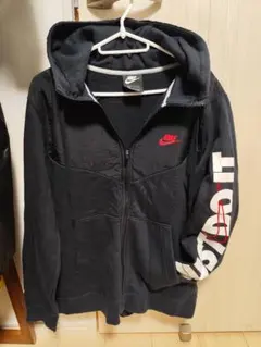 Nike フルジップパーカー Lサイズ ブラック