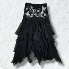 ダンス衣装 パンツ 黒 ラインストーン装飾 | Mercari