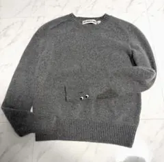 【未使用】ユニクロ アニヤハインドマーチ カシミヤクルーネックニット