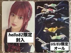 LE SSERAFIM CRAZY US hello82封入トレカ★ウンチェ①