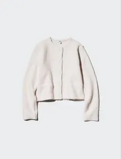 【超美品】UNIQLO ニットショートジャケット
