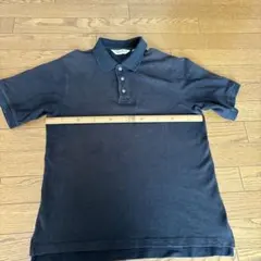 Eddie Bauer エディーバウアー ポロシャツ ブラック XS 綿