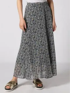 SLOBE IENA 小花柄スカート