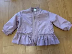 バースデイ フリル付きブルゾン 80cm