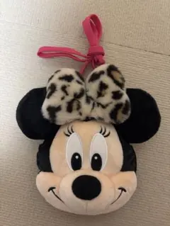 ミニー ヒョウ柄 ショルダー　バッグ ディズニー　ぬいぐるみ　ポーチ　ポシェット
