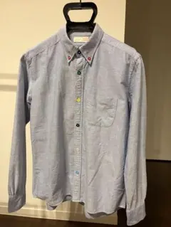 BEAMS ボタンダウンシャツ マルチカラーボタン