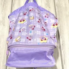 【新品】　星のカービィ　2way ボンサック　パープル