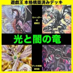 遊戯王 光と闇の竜 本格構築済みデッキ メタル化 真紅眼 深淵の獣 まとめ売り