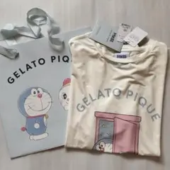ジェラートピケ ドラえもん ルームウェア Tシャツ ショッパー付きのサムネイル