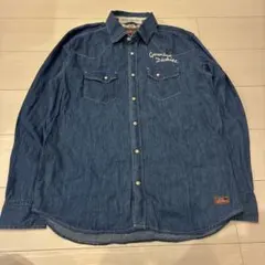 Dickies ウェスタンシャツ ワークシャツ インディゴ アメカジ デニム