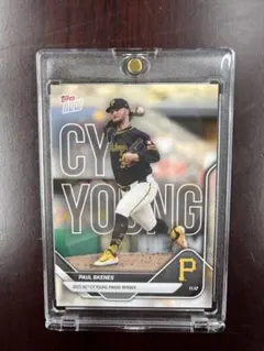 ポール・スキンズ 2023 NLサイ・ヤング賞受賞カード　topps now