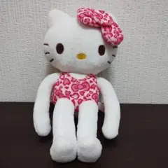 ハローキティ　ヒョウ柄　あしなが　ぬいぐるみ　2012年