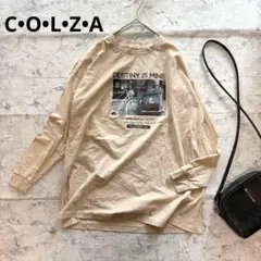 【C•O•L•Z•A】コルザ グラフィックプリント ロンt ゆるシルエット