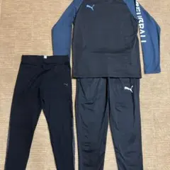 美品　プーマ/PUMA ロンT/長袖　長ズボン　スポーツレギンス/タイツ