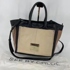 ☆美品☆シーバイクロエ☆レザーハンドバッグ☆ショルダーバッグ