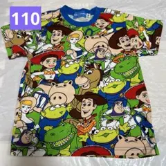 ディズニーリゾート　トイストーリー　総柄　Tシャツ　キッズ　110