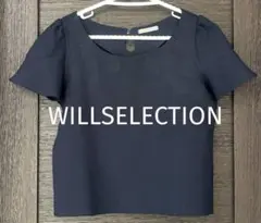 ウィルセレクション　ブラウス　フレアスリーブ　オフィス　オフィスカジュアル