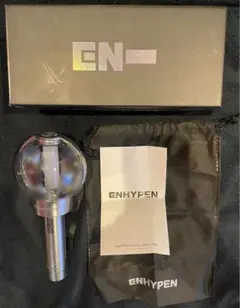 ENHYPEN ペンライト シルバー 収納袋付き　初代